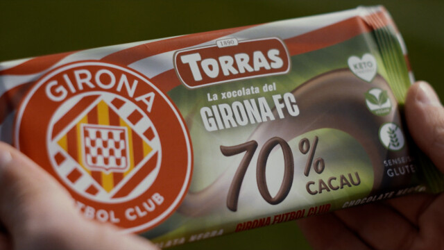 The chocolate of Girona FC